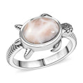 D’Joy Natrolite Turtle Ring in Sterling Silver (Size 10.0) 2.30 ctw - Sticky add to cart bar