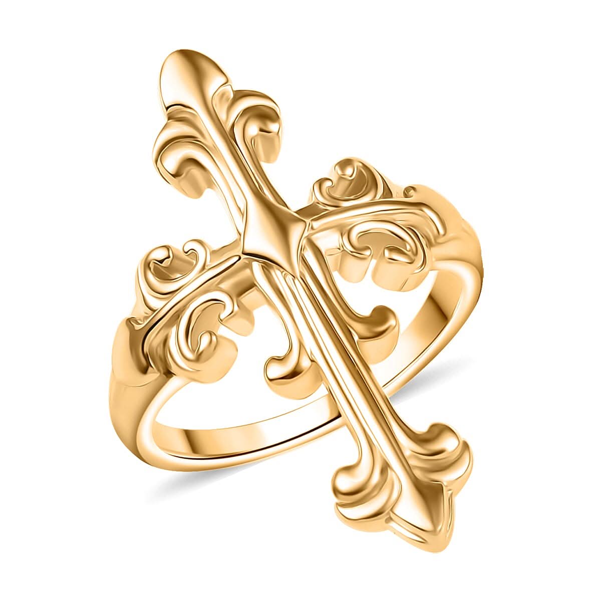 Karis Men's Ring in 18K YG Plated