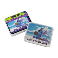 Lilo & Stitch Chill N Relax Faux Leather Bifold Wallet in Tin
