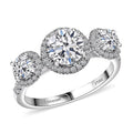 IGI Certified Luxuriant Lab Grown Diamond E-F VS 2.00 ctw Ring in 950 Platinum - Sticky add to cart bar