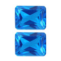 Caribbean Quartz Set of 2 (Oct 8x6 mm) 3.15 ctw Loose Gemstone - Sticky add to cart bar