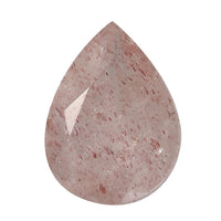 Cherry Quartz (Pear 8x6 mm) 0.90 ctw Loose Gemstone