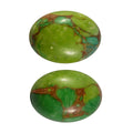 Green Turquoise Set of 3 (Ovl 8x6 mm) 2.41 ctw Loose Gemstone - Sticky add to cart bar