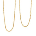 14K Yellow Gold 1.3mm Luca Chain Necklace 20 Inches 5.2 Grams - Sticky add to cart bar