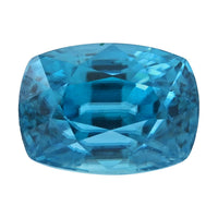 AAAA Cambodian Blue Zircon (Cush Free Size) 4.00 ctw