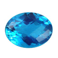 Caribbean Quartz (Ovl 16x12 mm) 9.12 ctw Loose Gemstone - Sticky add to cart bar