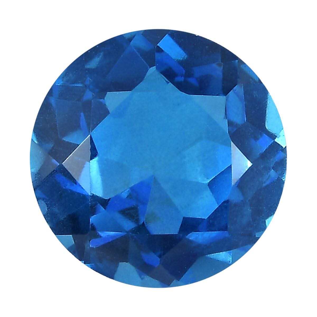 Caribbean Quartz (Rnd 8 mm) 1.65 ctw Loose Gemstone