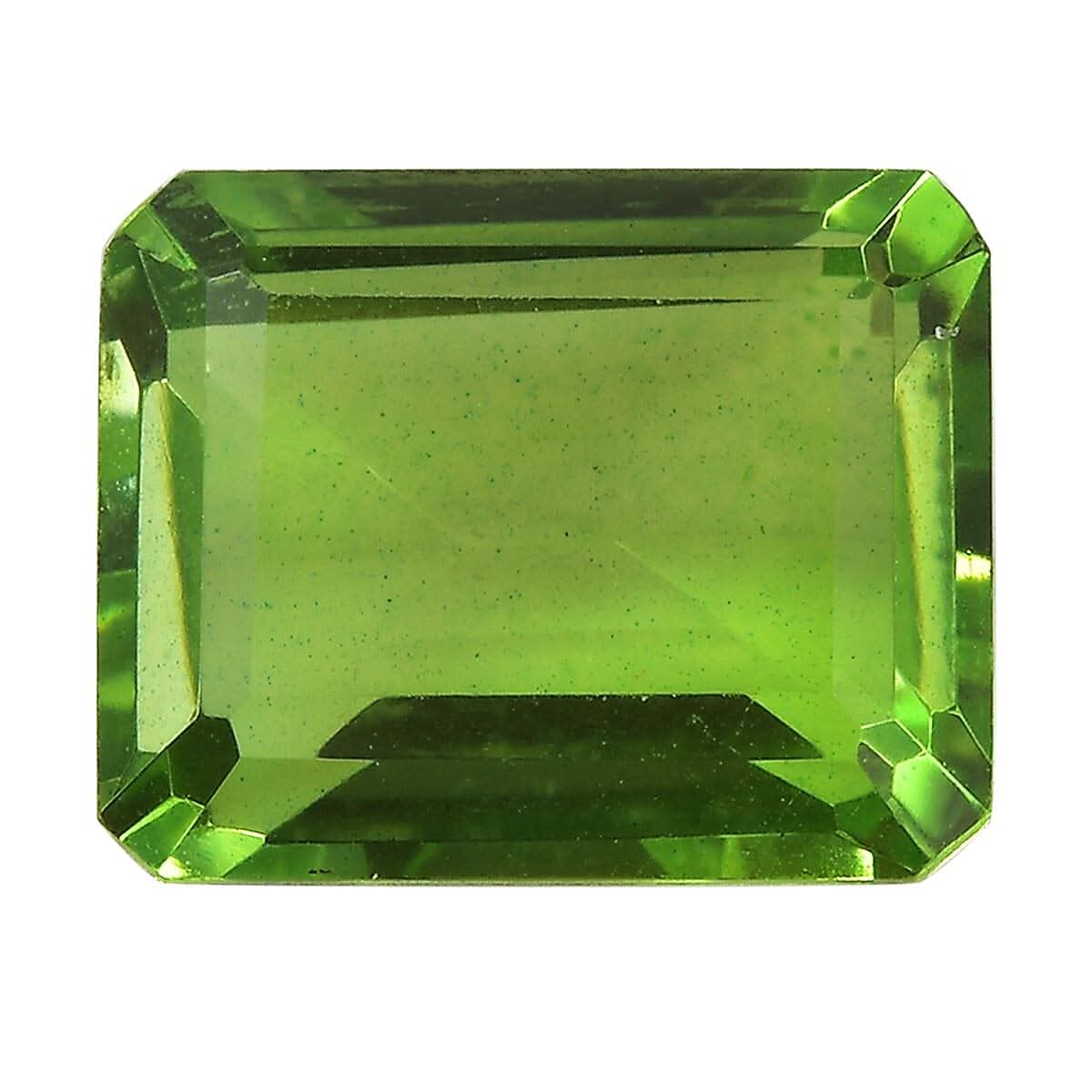 Chartreuse Quartz (Oct 10x8 mm) 3.25 ctw Loose Gemstone
