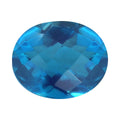 Caribbean Quartz (Ovl 10x8 mm) 2.80 ctw Loose Gemstone - Sticky add to cart bar
