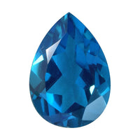 Caribbean Quartz (Pear 14x10 mm) 5.06 ctw Loose Gemstone