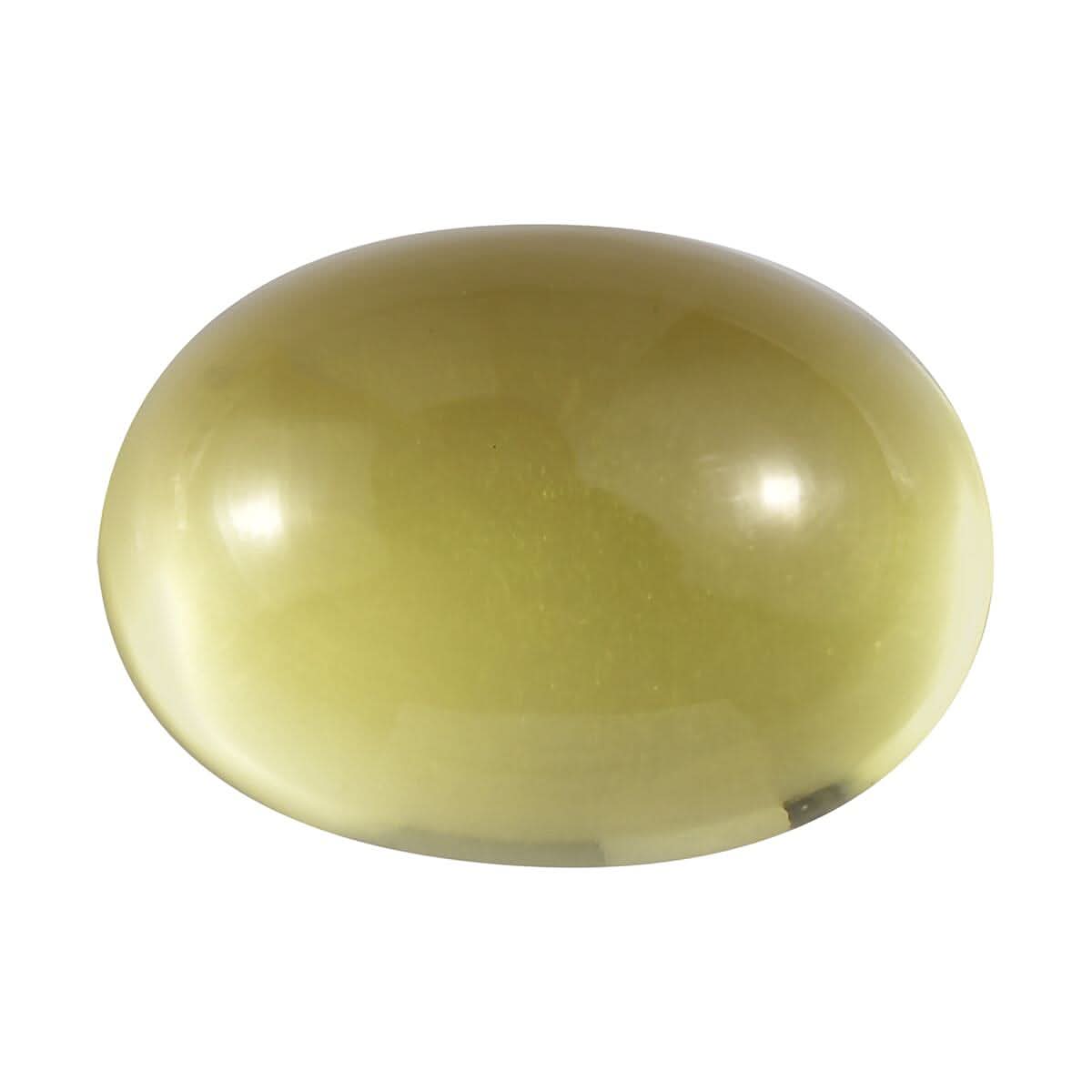 AA Green Gold Quartz (Ovl 14x10 mm) 6.25 ctw Loose Gemstone