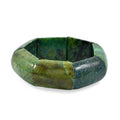Jasper 353.05 ctw Plain Large Section Stretch Bracelet - Sticky add to cart bar