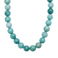 Karis Amazonite Beaded 470.00 ctw Necklace 18 Inches in Platinum Bond - Sticky add to cart bar