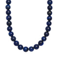 Karis Lapis Lazuli Beaded 361.00 ctw Necklace 18 Inches in Platinum Bond - Sticky add to cart bar