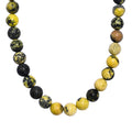Karis Serpentine Beaded 293 ctw Necklace 18 Inches in Platinum Bond - Sticky add to cart bar
