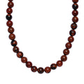 Karis Red Jasper Beaded 175.00 ctw Necklace 18 Inches in Platinum Bond - Sticky add to cart bar
