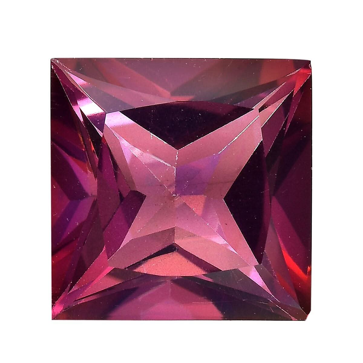 Princess Cut Fantabulous Quartz (Sqr 12 mm) 6.70 ctw Loose Gemstone