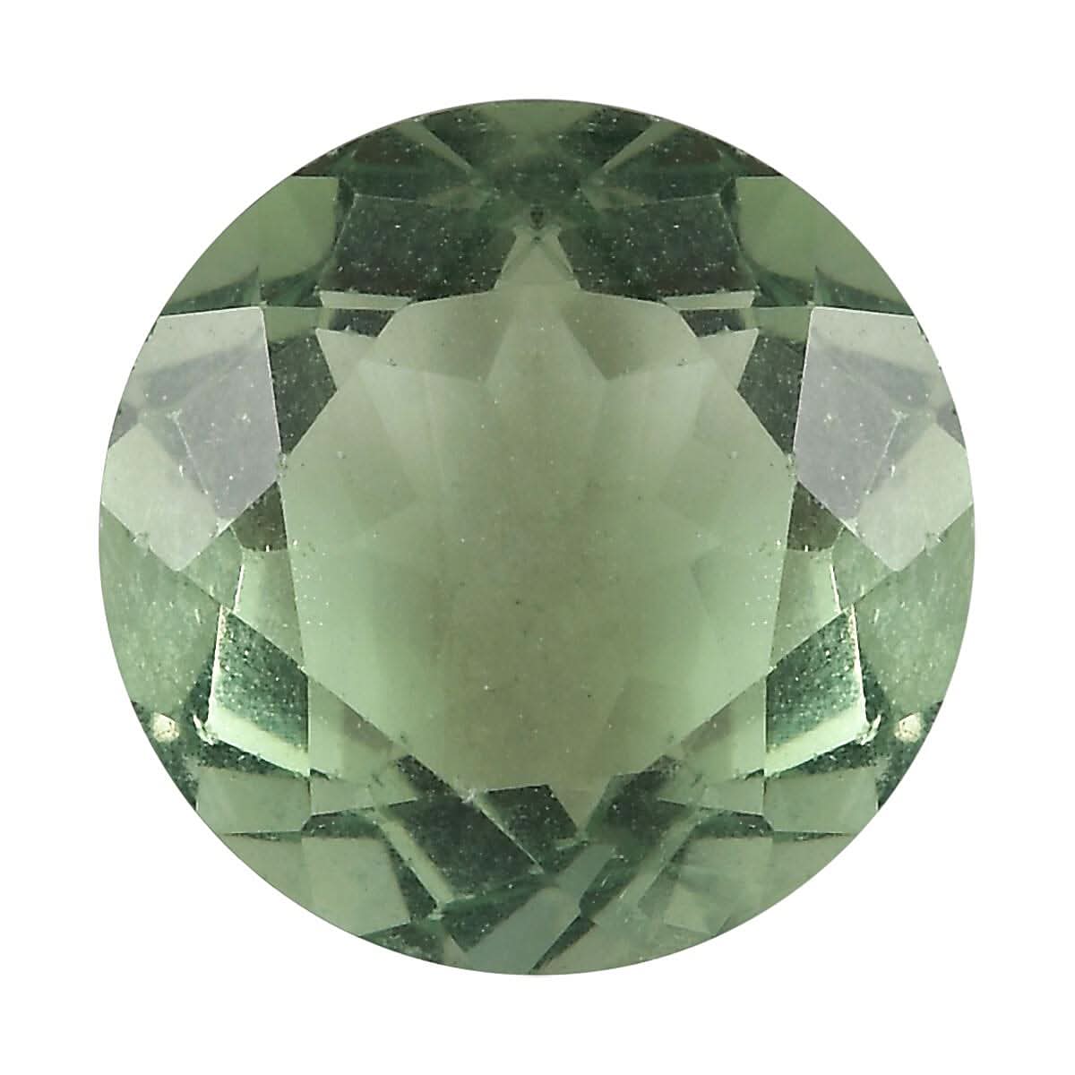 AA Green Fluorite (Rnd 11 mm) 5.60 ctw Loose Gemstone