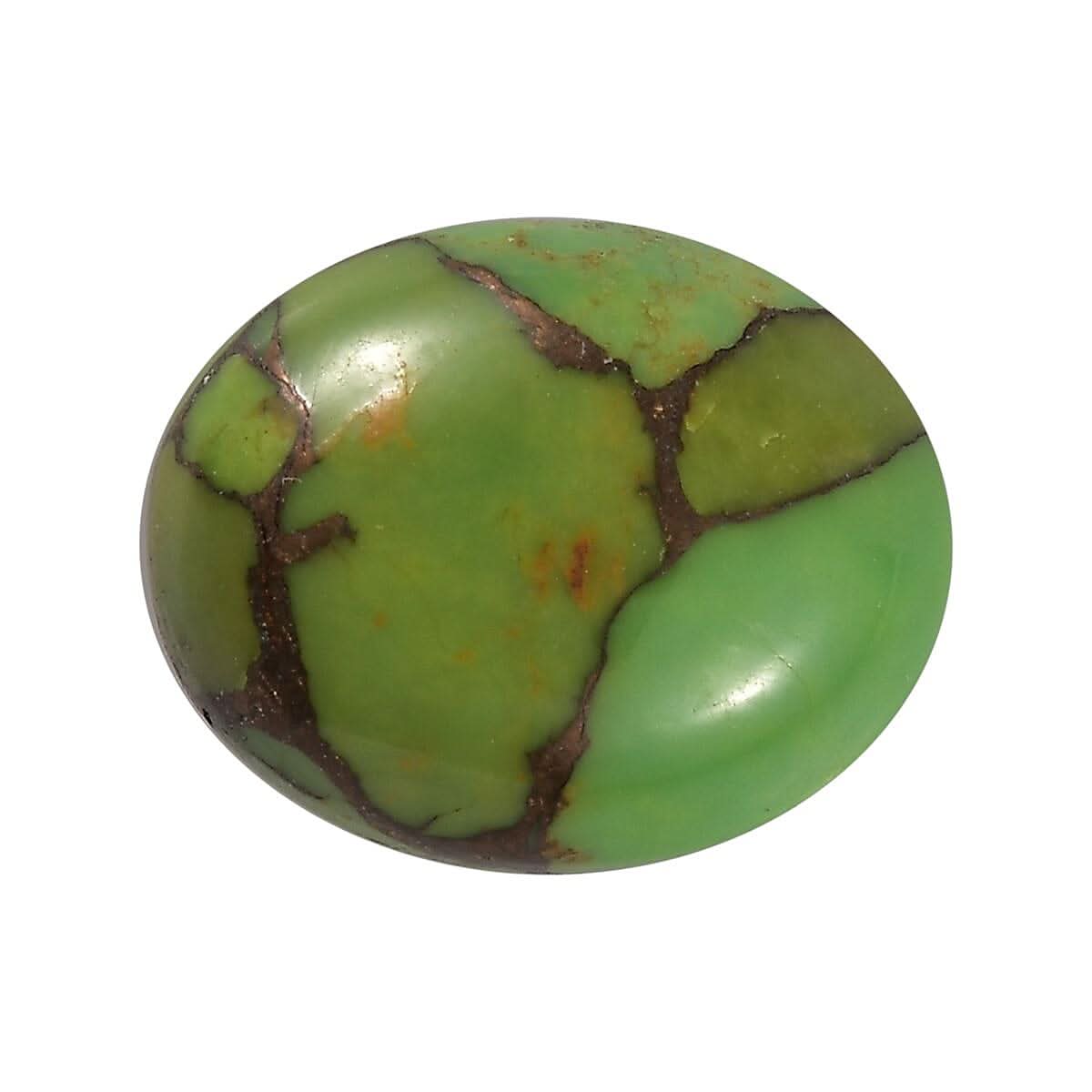 AA Green Turquoise (Ovl 10x8 mm) 2.25 ctw Loose Gemstone