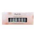 Marigold + Lotus Set of 10 Lip Balm with 10 Flavors - Mint Burst, Eucalyptus Mint, Coconut, Vanilla, Citrus, Peach, Black Cherry, Green Apple, Strawberry and Orange - Sticky add to cart bar