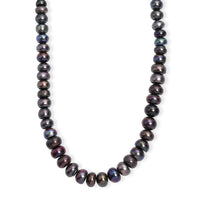 Peacock Pearl (D) Necklace in Stainless Steel 18 Inches