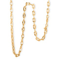 Italian 5.7mm Grande Luce Oro Chain Necklace in 10K Yellow Gold 8.43 Grams 20 Inches - Sticky add to cart bar