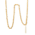 Italian 3.5mm Spirali Rope Chain Necklace in 10K Yellow Gold 4.90 Grams 18 Inches - Sticky add to cart bar