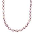 Lavender Pearl, Orissa Rhodolite Garnet and Hessonite Garnet 10.00 ctw Necklace in 18K Vermeil YG Over Sterling Silver 18 Inches - Sticky add to cart bar