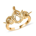 14K Yellow Gold Mounting Ring (Size 7.0) - Sticky add to cart bar