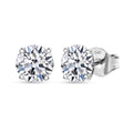 Luxuriant Lab Grown Diamond SI 2.00 ctw Stud Earrings in 14K White Gold - Sticky add to cart bar