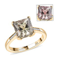 Luxoro 10K Yellow Gold AAA Turkizite, Diamond (G-H, I2) Ring (Size 7.0) 3.50 ctw - Sticky add to cart bar