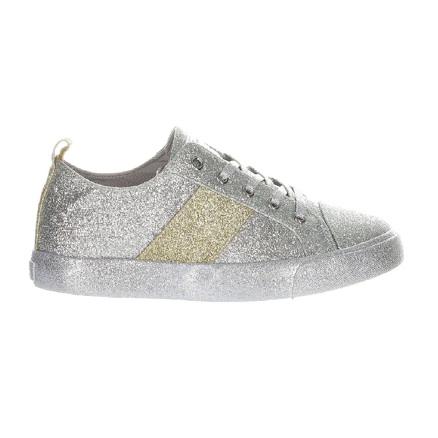 Kendall and Kylie Olea Platino Glitter Shoe (Size 6.5)