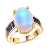 Ethiopian Welo Opal & Masoala Sapphire