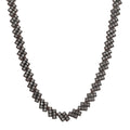 D’Joy Natural Champagne Zircon 12.30 ctw Necklace 18 Inches in 18K Vermeil Rose Gold Over Sterling Silver - Sticky add to cart bar