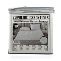 Supreme Living Wave Design Luxury Waterproof Mattress Protector -Queen