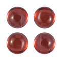 Mozambique Garnet Set of 4 (Rnd 5 mm) 2.31 ctw Loose Gemstone - Sticky add to cart bar