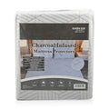 Supreme Living Charcoal Infused Mattress Protector -Queen - Sticky add to cart bar
