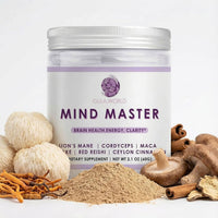 TLV Gula World Mind Master Mushroom Powder for Brain Health, Energy, & Clarity Dietary Supplement (2.1oz) (Buy One Get One)