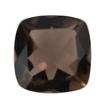 Brazilian Smoky Quartz (Cush 10x10 mm) 3.17 ctw Loose Gemstone - Sticky add to cart bar