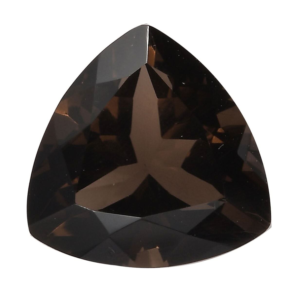 Brazilian Smoky Quartz (Trl 11 mm) 3.50 ctw Loose Gemstone
