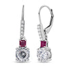 Moissanite & Niassa Ruby