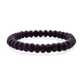 Purple Quartz Beaded 105.80 ctw Stretch Bracelet - Sticky add to cart bar