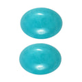 Amazonite Set of 2 (Ovl 8x6 mm) 2.09 ctw Loose Gemstone - Sticky add to cart bar