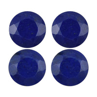 Lapis Lazuli Set of 4 (Rnd 7 mm) 3.96 ctw Loose Gemstone