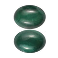 African Malachite Set of 2 (Ovl 8x6 mm) 2.43 ctw Loose Gemstone - Sticky add to cart bar