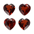 Mozambique Garnet Set of 4 (Hrt 5 mm) 2.18 ctw Loose Gemstone - Sticky add to cart bar