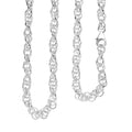 Link Chain Necklace in Sterling Silver 20 Inches 18.15 Grams - Sticky add to cart bar