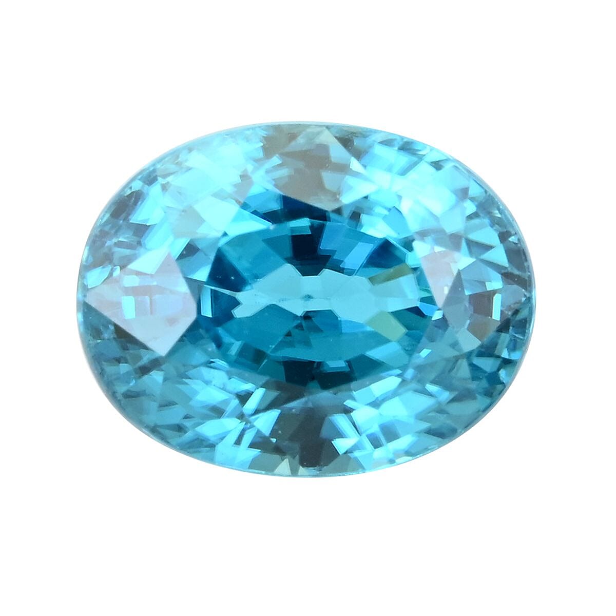 AAAA Cambodian Blue Zircon (Ovl Free Size) 6.00 ctw