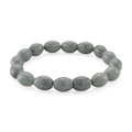 Natural Olmec Jadeite 160.00 ctw Barrel Stretch Bracelet - Sticky add to cart bar