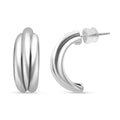 Hoop Earrings in 999 Platinum 3.66 Grams - Sticky add to cart bar